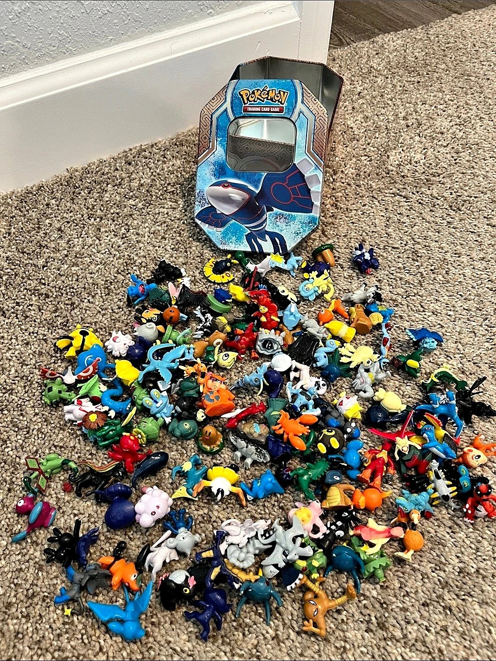 149 Pokémon Figure Lot Multicolor
